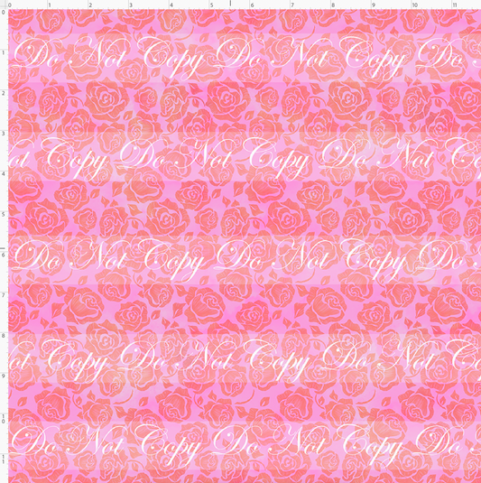 Castle of Roses - Background Roses - Pink