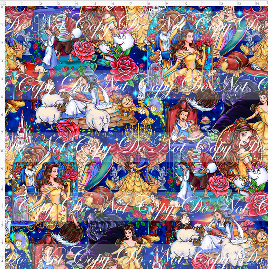 Castle of Roses - Main Design #1 - Dark Blue