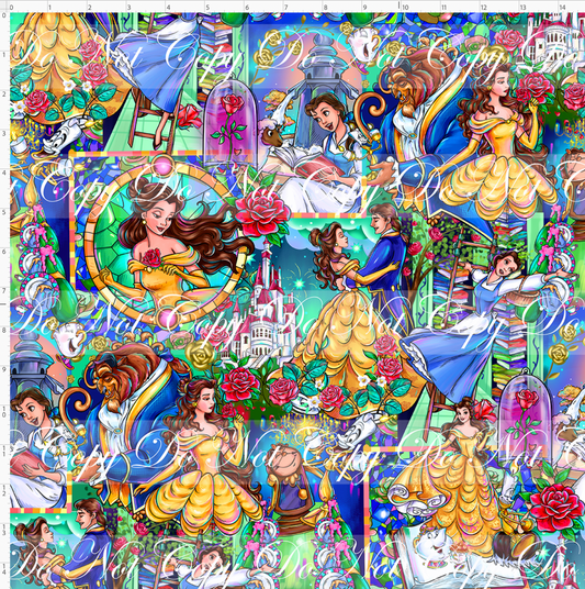 Castle of Roses - Main Design #2 - Dark Blue