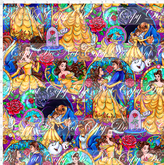 Castle of Roses - Main Design #3 - Purple