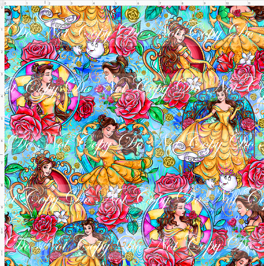 Castle of Roses - Main Design #4 - Portraits - Teal