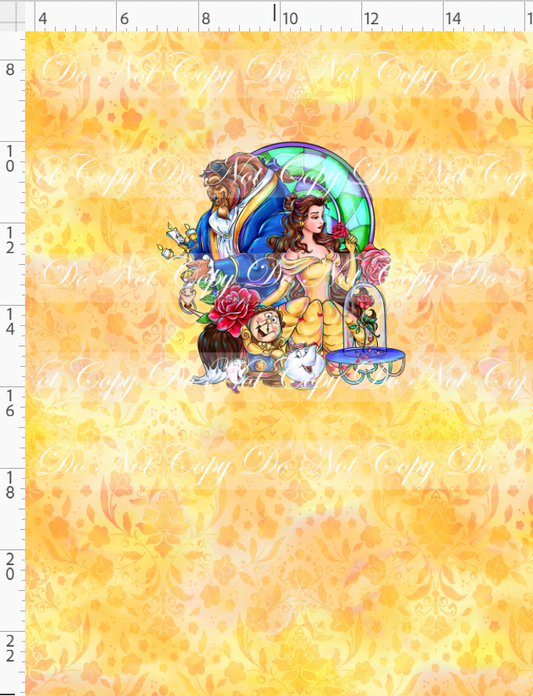 Castle of Roses - Panel - CHILD - Yellow