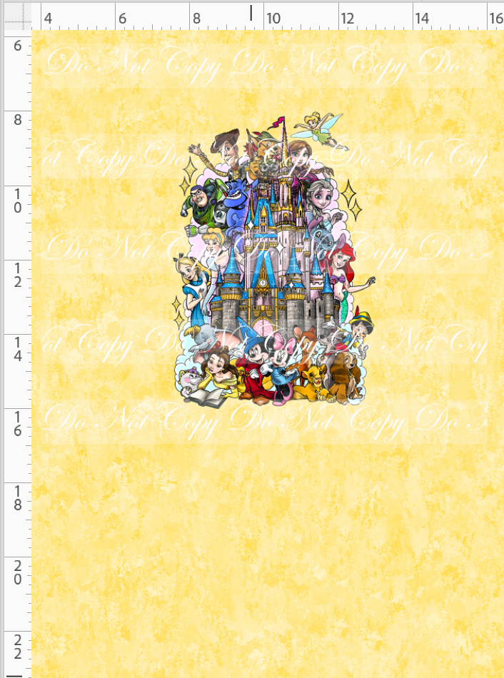 Character Favorites - Panel - Child - Yellow