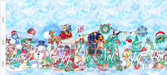 Christmas Critters - Double Border