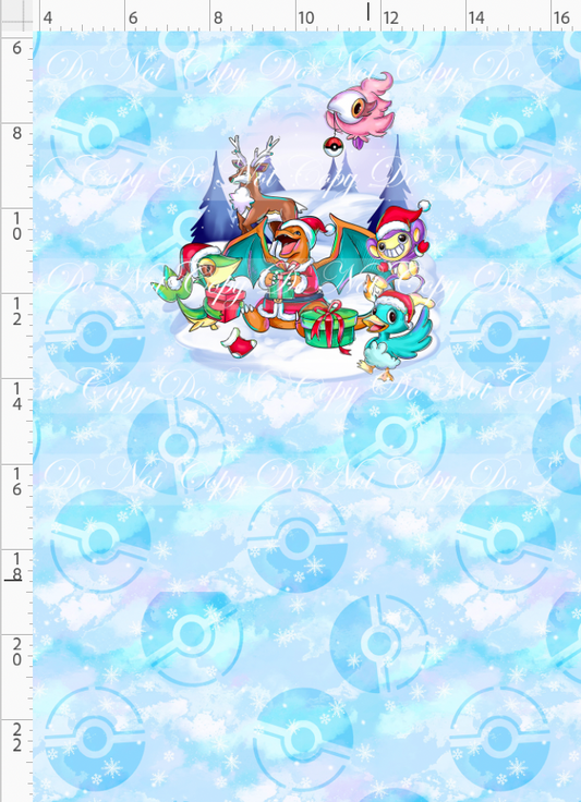 Christmas Critters - Panel - Presents - Child