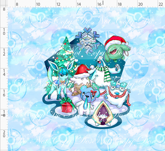 Christmas Critters - Panel - Snowflake - adult