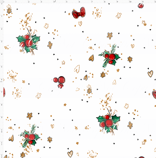 Christmas Mouse Classic-background