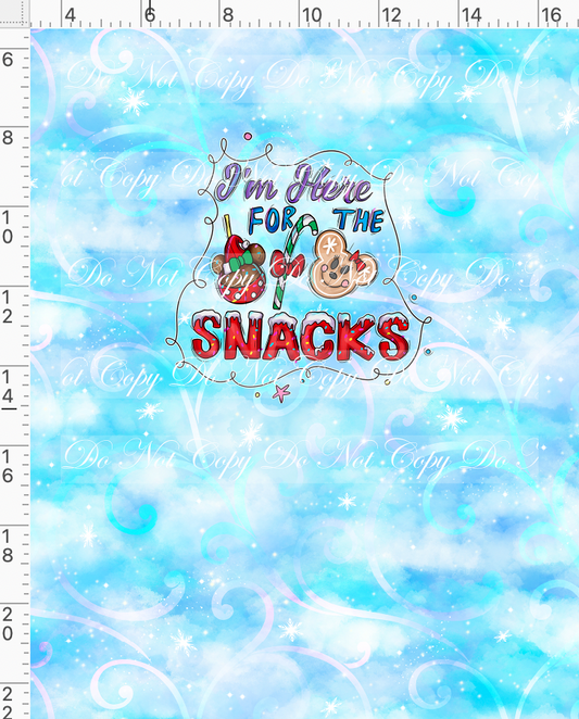 Christmas Mouse Favorite Doodles - Panel - Blue - Mouse - child