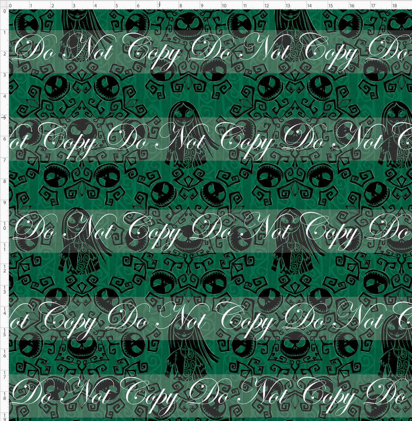 Christmas Town-damask-Large Scale