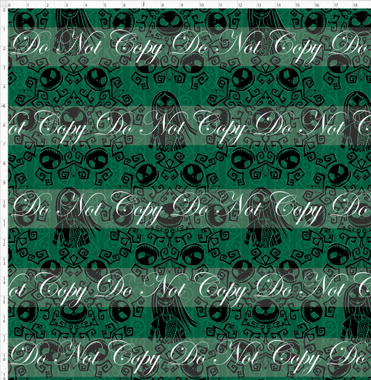Christmas Town - damask - Large Scale
