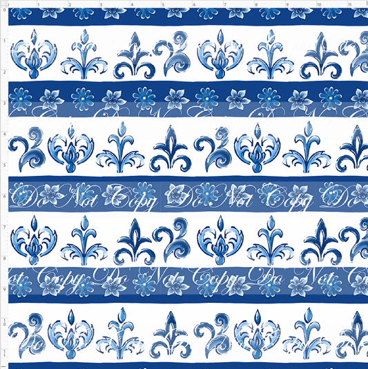 Citrus Sol - Blue rows - Regular Scale