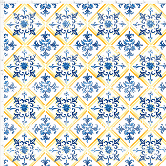 Citrus Sol - Geometric Yellow - Regular Scale