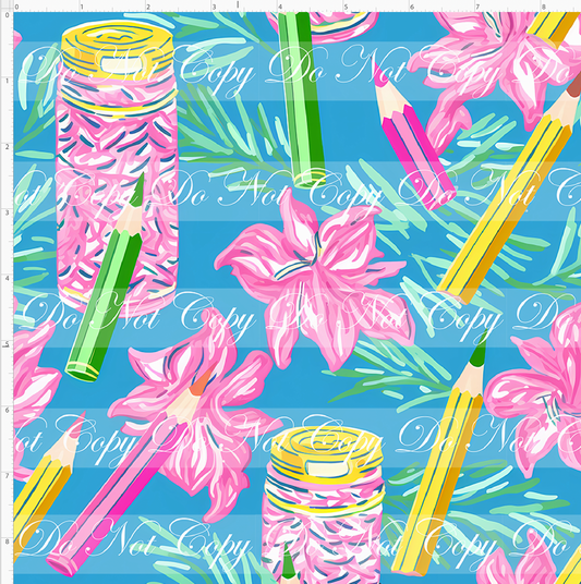Classroom Chic - Floral Pencil