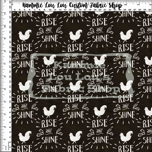 Country Roads - Rise and Shine Black