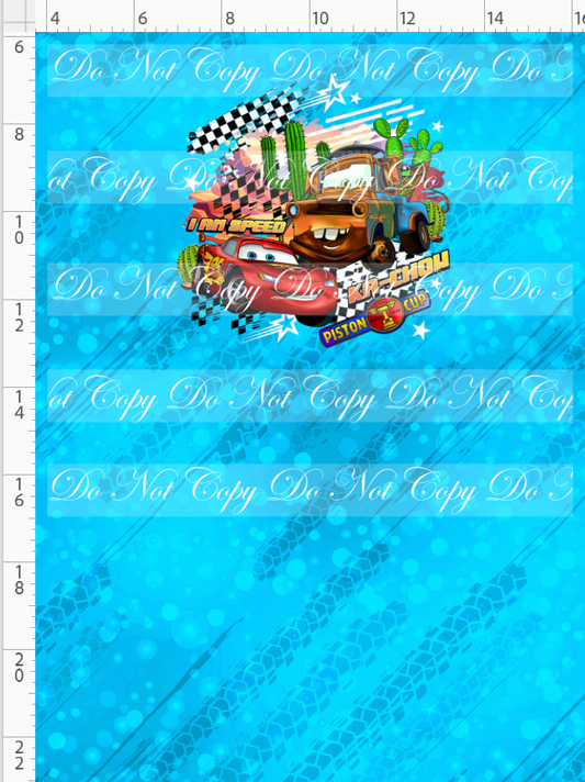 Cozy Cone Nights - panel - duo - blue - child