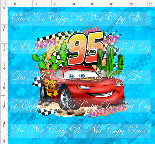 Cozy Cone Nights - panel - single - blue - adult