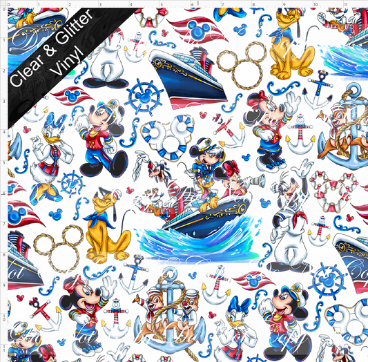 Cruise into Magic-Main-full body characters-CLEAR &GLITTER VINYL-regular scale