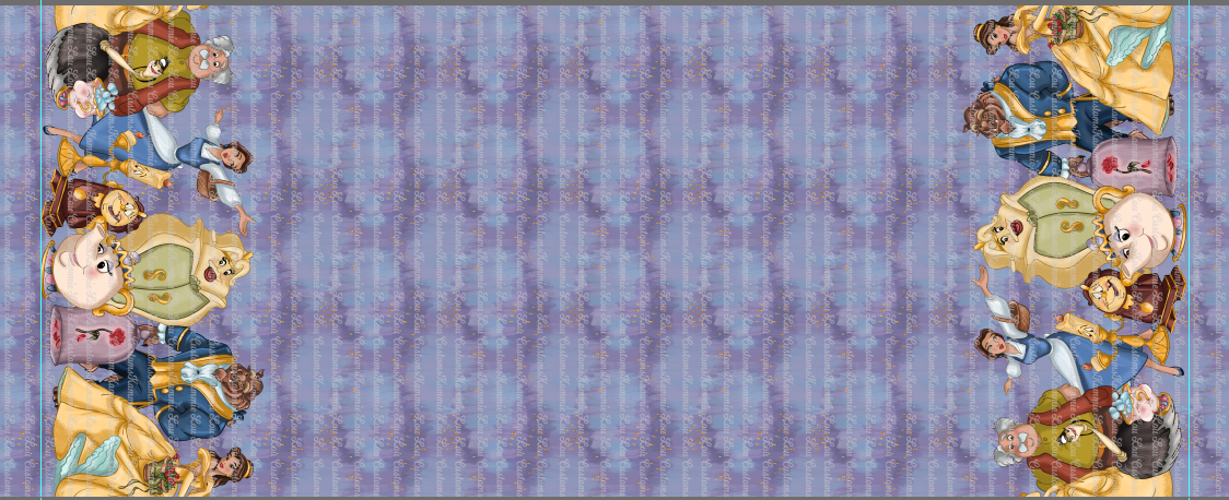 Magical Vacation - All Stacked Up - The Rose - Double Border