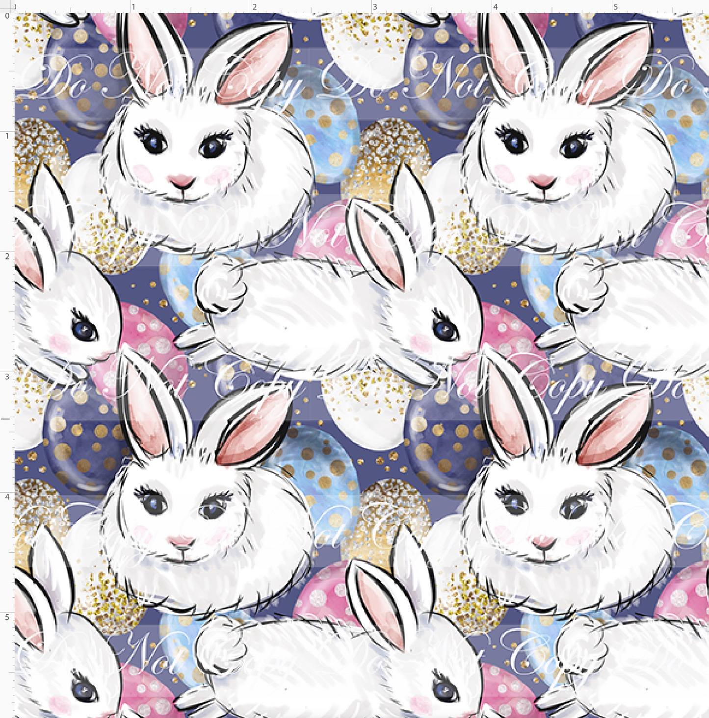 Easter Wonderland - Stacked Bunny - Small Scale