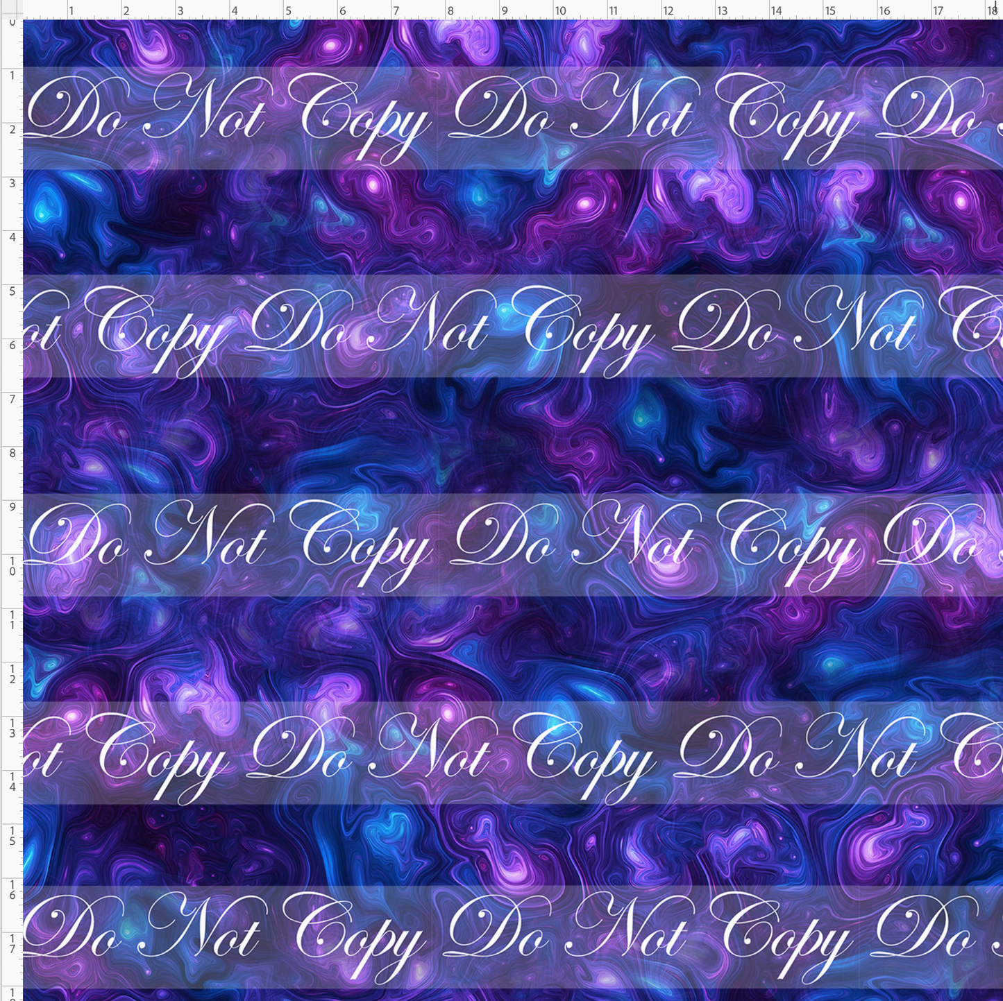Elemental Critters - background - navy purple swirls