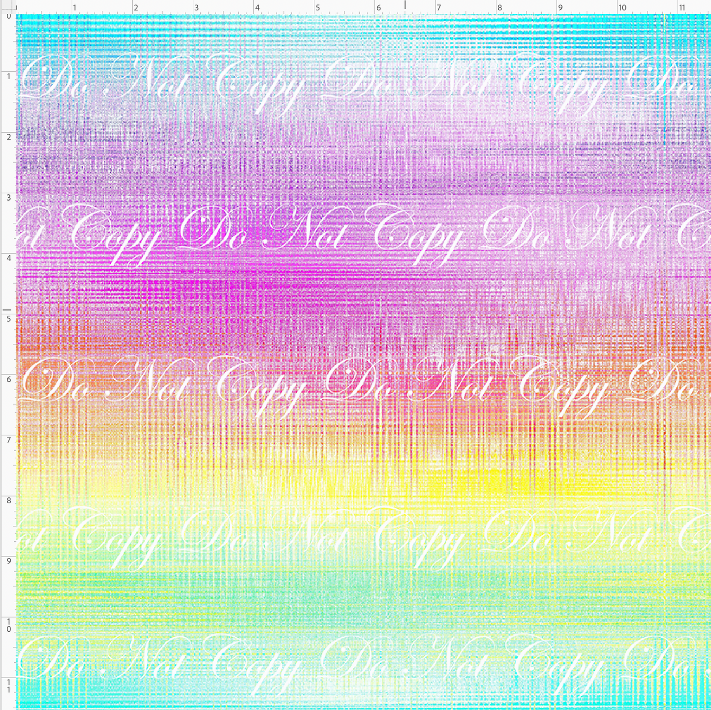 Elemental Critters - rainbow linen