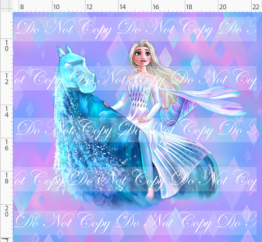 Enchanted Forrest-horse-panel-adult