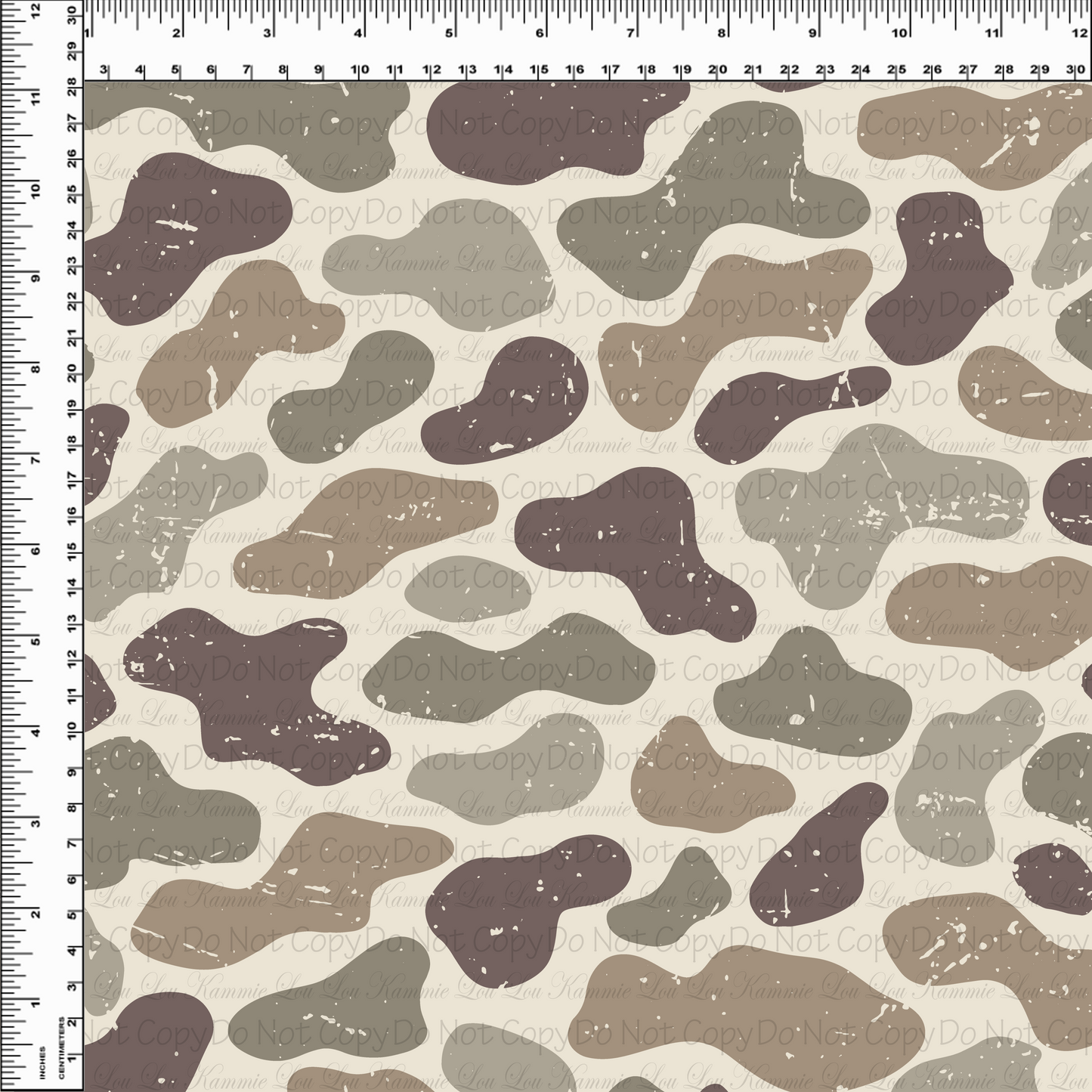 Endless Essentials - CAMOFLAUGE - Distressed Duck - Tan