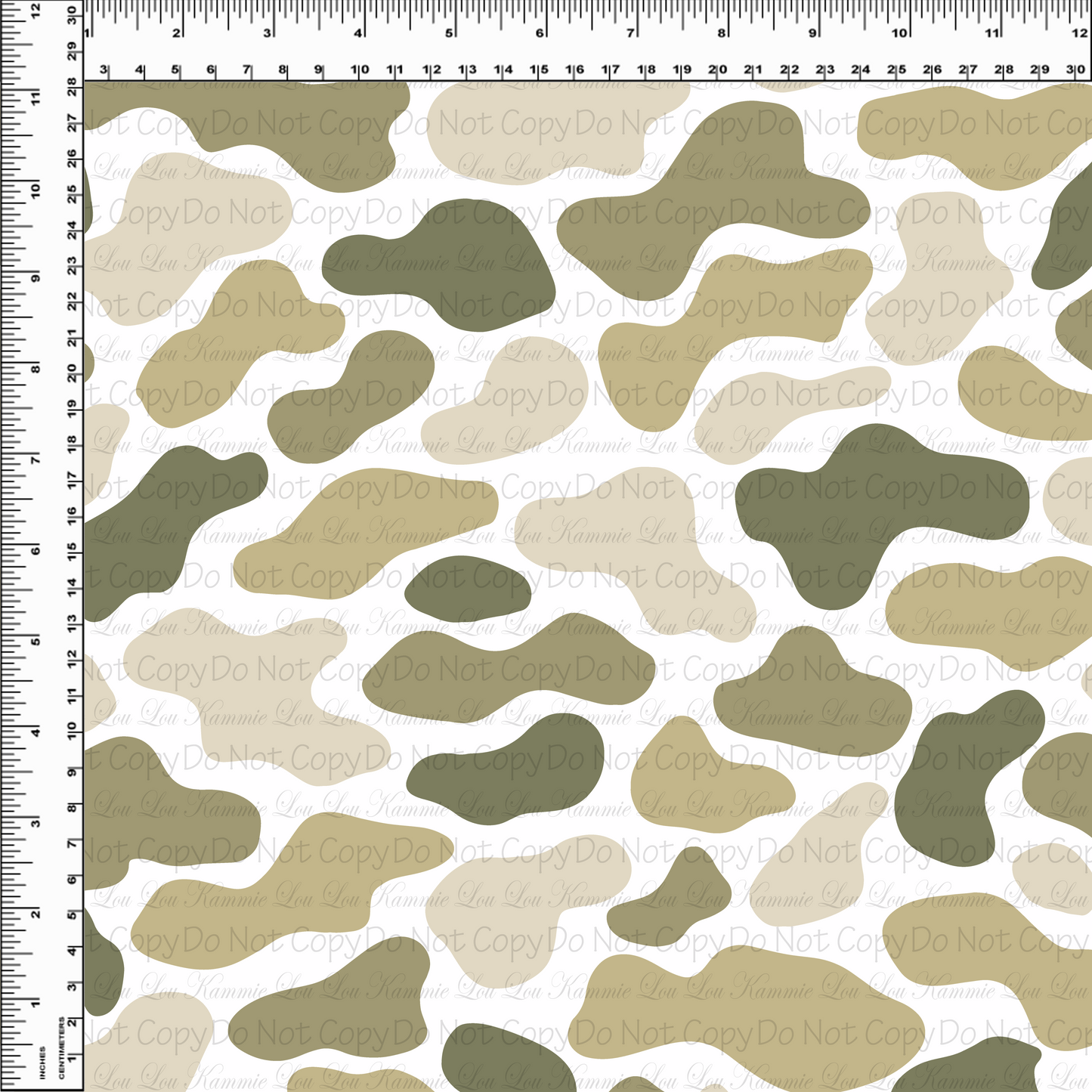 Endless Essentials - CAMOFLAUGE - Plain Duck - White