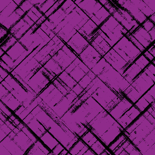 Endless Essentials - Crosshatch - Dark Magenta