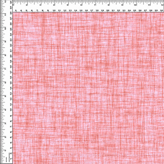 Endless Essentials - Faux Linen - Coral