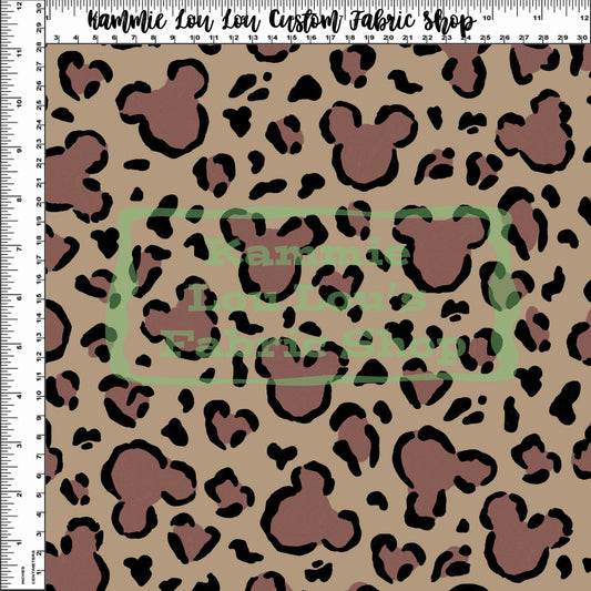 Endless Essentials - Wild Silhouettes - Brown on Tan - Regular Scale