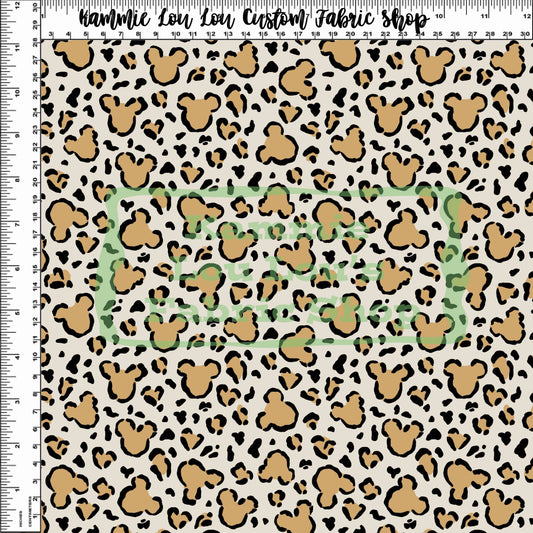 Endless Essentials - Wild Silhouettes - Golden on Tan - Small Scale