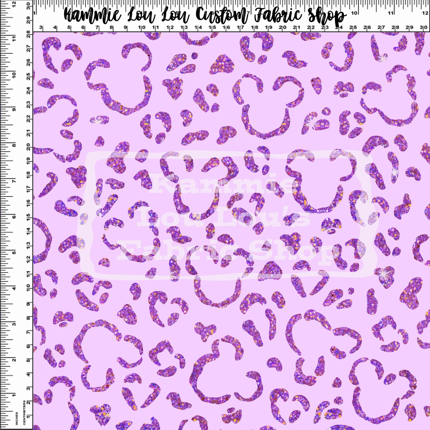 Endless Essentials - Wild Silhouettes - Lavender Glitter - Regular Scale