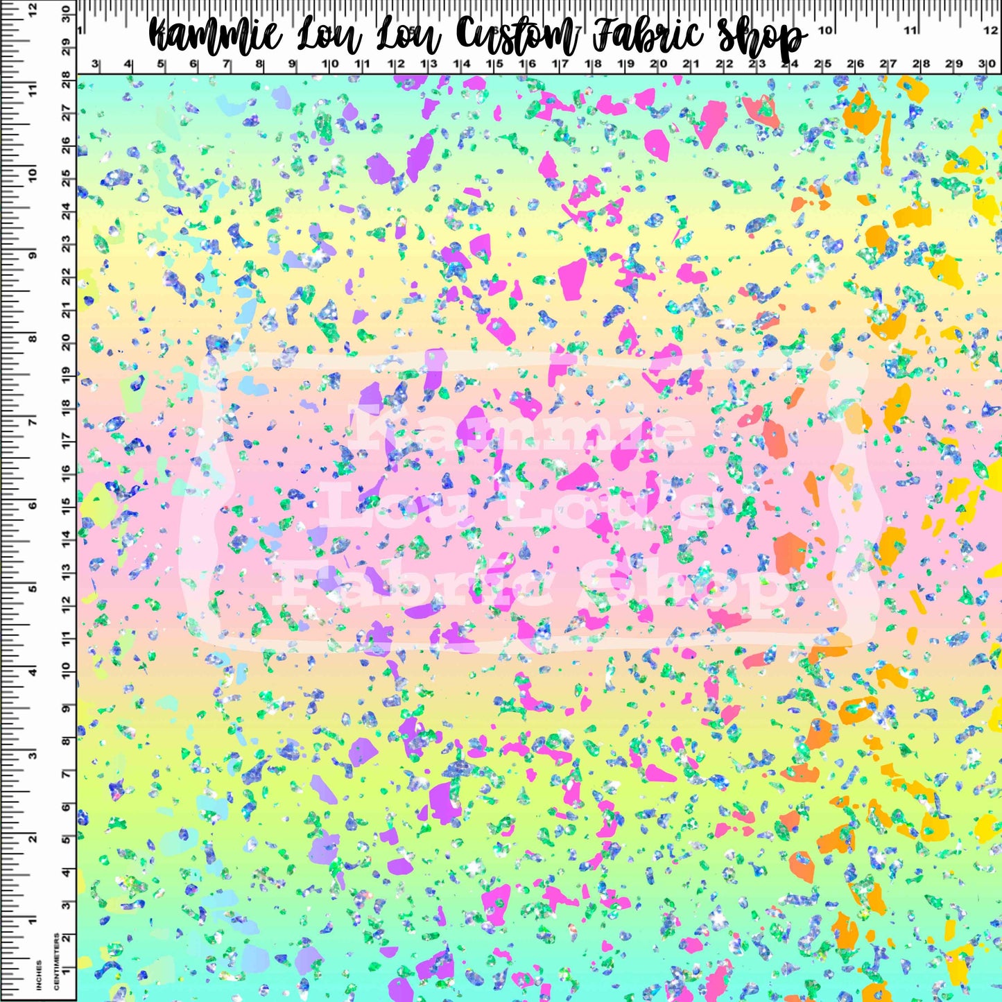 Endless Essentials Color Explosion - Terrazzo Rainbow #2