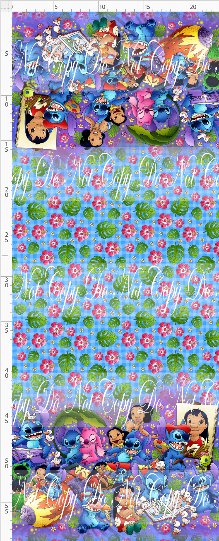 Family Stitches - Double Border