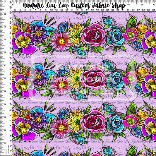 Fawn of the Forest - Coordinating Flowers - Purple