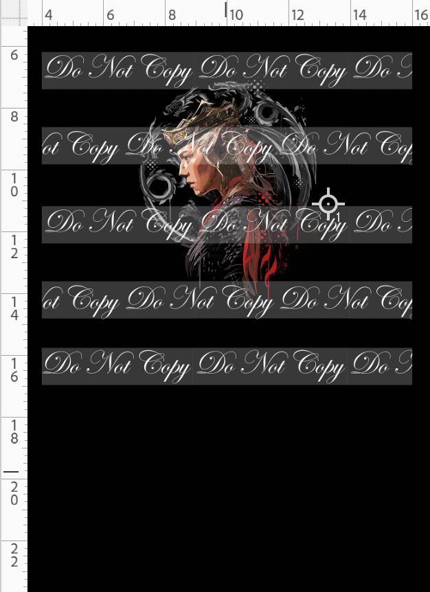Fire and Blood-Panel-The Black Queen-black-child
