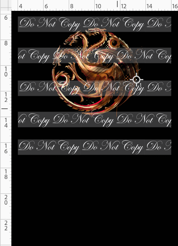 Fire and Blood-Panel-gold symbol-black-child