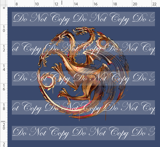 Fire and Blood-Panel-gold symbol-blue-adult
