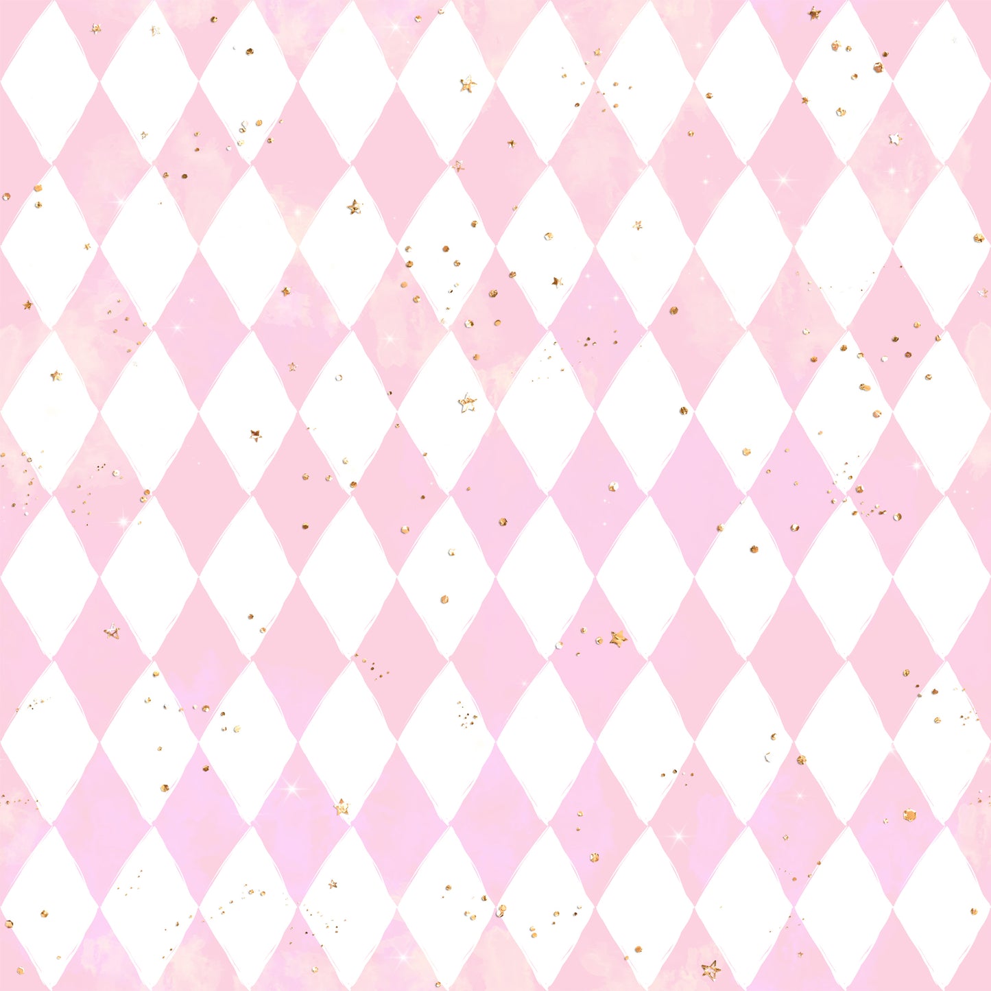 Flower and Garden - Harlequin - Pink