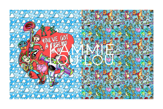 Friend in Me - Childrens Blanket Panel 58W x 36H