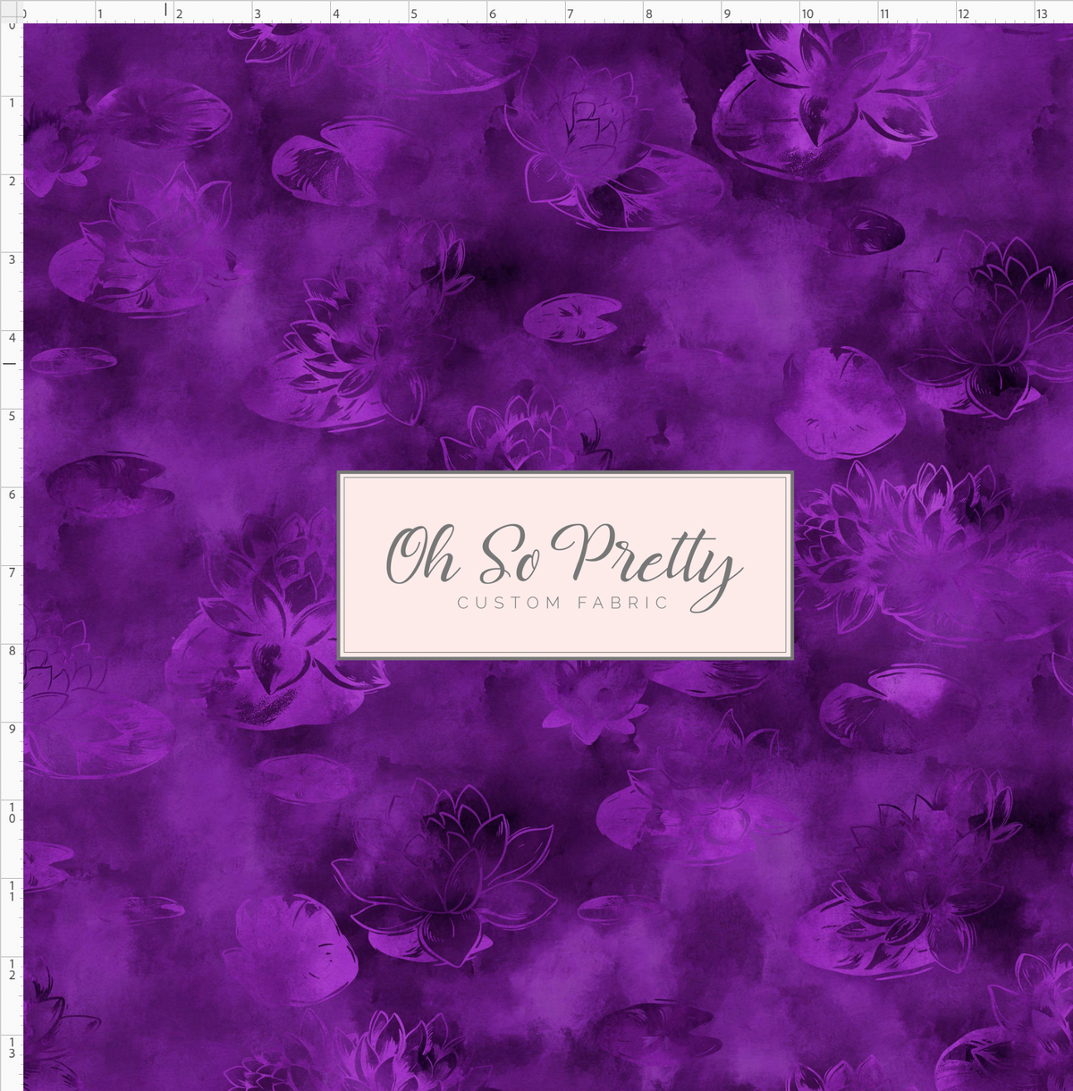 Frogs & Fireflies-Background for Princess-Purple