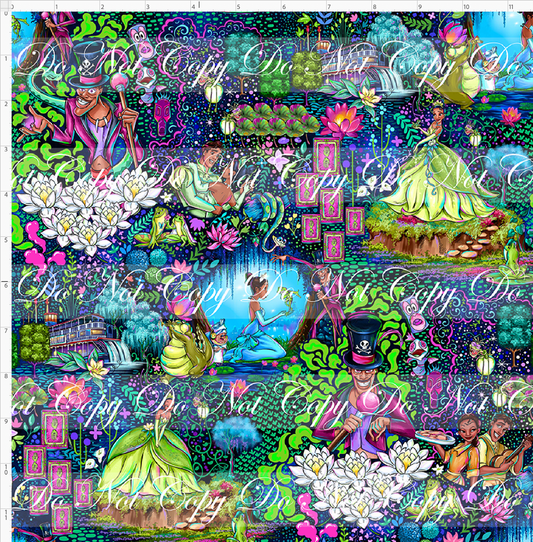 Frogs & Fireflies-Characters with details-Navy-Regular Scale