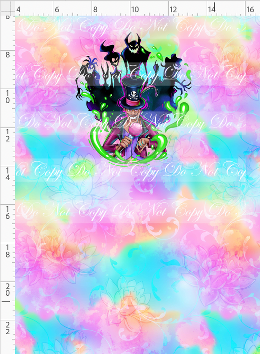 Frogs & Fireflies-Panel for main-Pink-villain-child