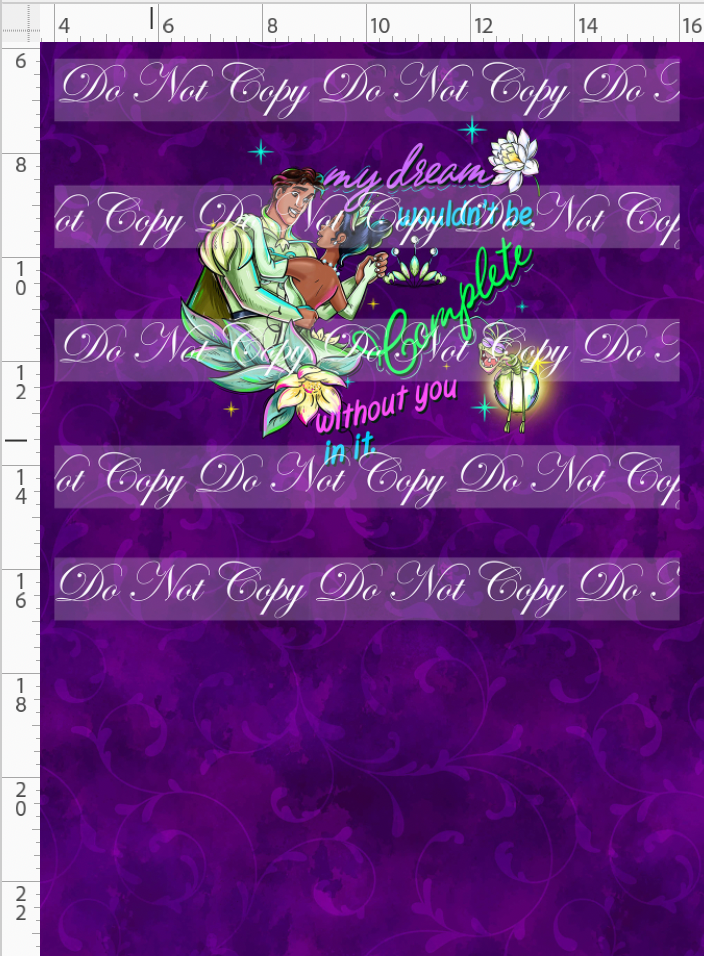 Frogs & Fireflies-Panel for main-Purple-couple-child