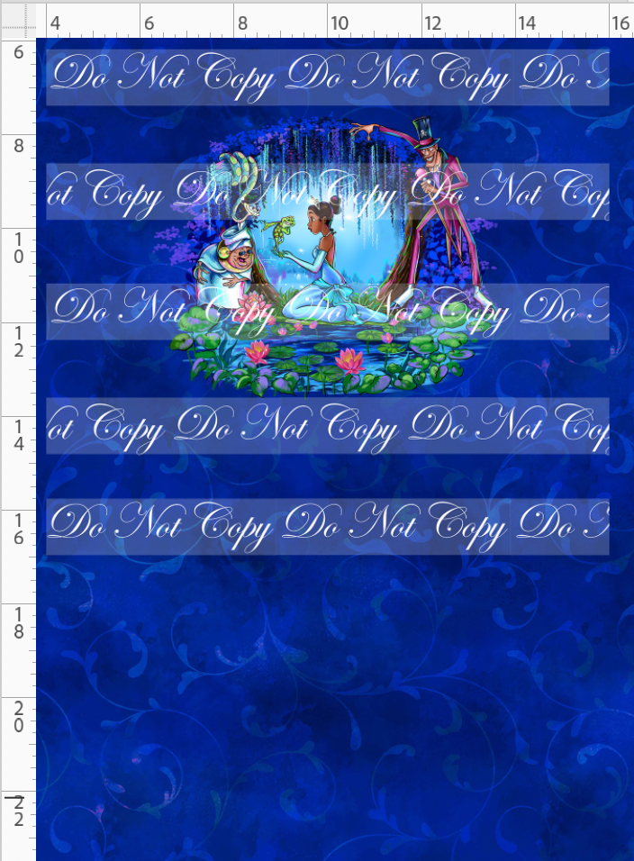 Frogs & Fireflies-Panel for main-blue-group-child