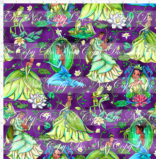 Frogs & Fireflies-Princess-Purple-Regular Scale