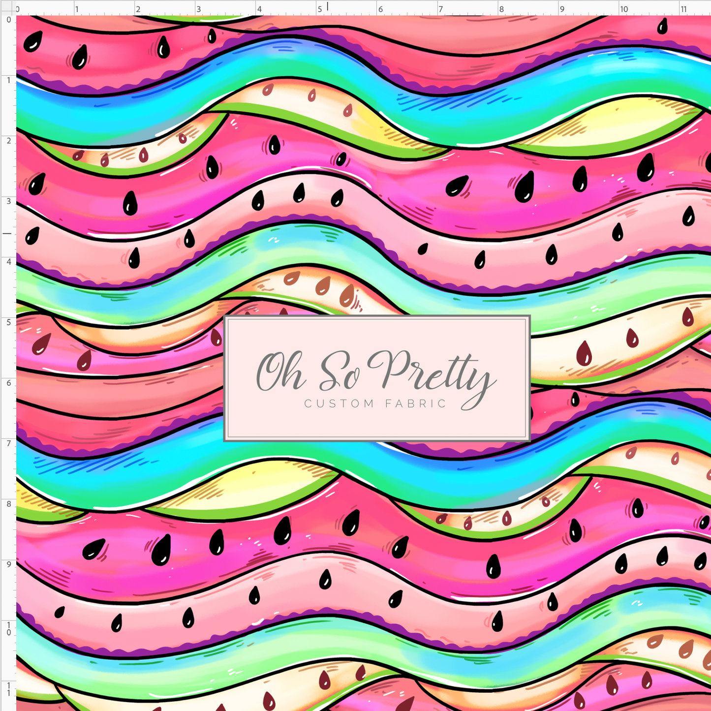 Fruity Critters-Watermelon Coordinate
