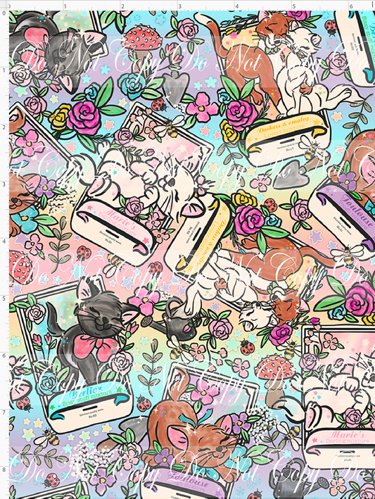 Garden Seed Packet-Cats-colorful-small scale