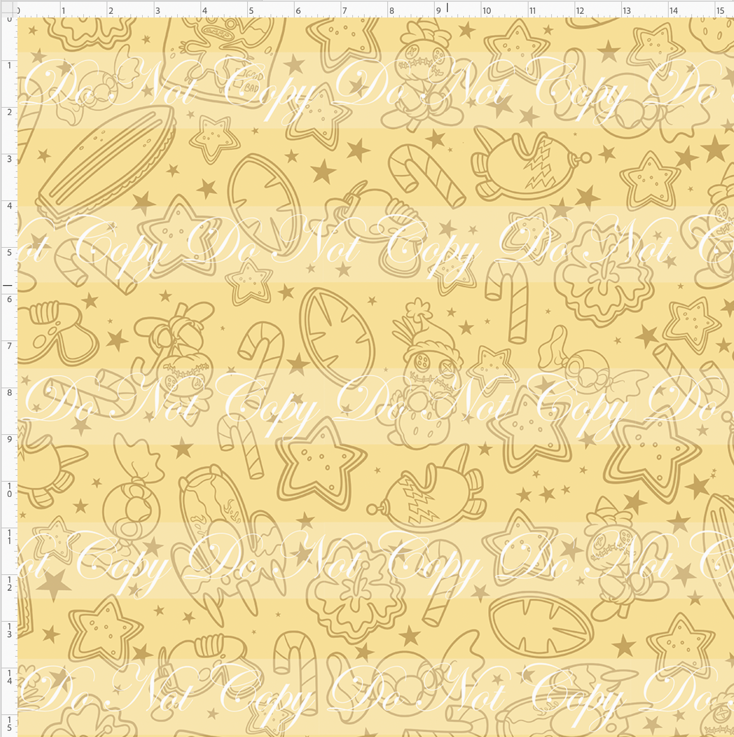 Gingerbread 626-Cookie Outlines-large scale
